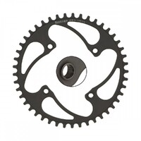RENNEN 4 BOLT 104 THREADED BLACK CHAINRING