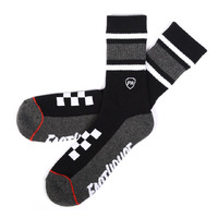 FASTHOUSE VENICE BLACK CREW SOCK