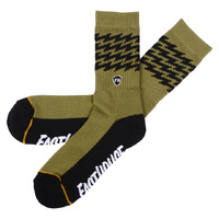 FASTHOUSE VOLTAGE HEATHER OLIVE CREW SOCKS