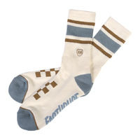 FASTHOUSE VENICE NATURAL/TEAL CREW SOCK