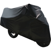 NELSON-RIGG DEFENDER EXTREME DEX-2000 LARGE BLACK WATERPROOF MOTORCYCLE COVER