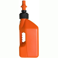 TUFF JUG 10L ORANGE RIPPER CAP FUEL CAN