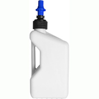 TUFF JUG 20L WHITE/BLUE RIPPER CAP FUEL CAN