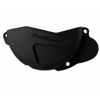 POLISPORT KTM 250/300EXC/SX 13-16 HUSQVARNA TE/TC250/300 14-16 BLACK CLUTCH COVER PROTECTOR