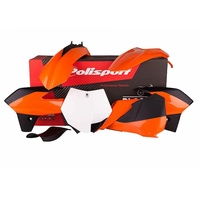POLISPORT PLASTICS MX KIT KTM 85 SX 13-17 - 2015 OEM COLOUR