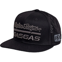 TROY LEE DESIGNS TEAM GASGAS BLACK SNAPBACK
