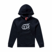 TLD BADGE KIDS BLACK PULLOVER HOODIE