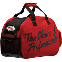 BELL ZIPPERED RED HELMET BAG
