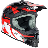 NITRO MX700 BLACK / RED / WHITE KIDS HELMET