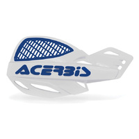 ACERBIS UNIKO WHITE/BLUE VENTED HANDGUARDS