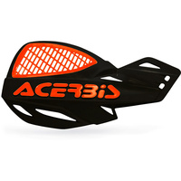 ACERBIS UNIKO BLACK/ORANGE VENTED HANDGUARDS