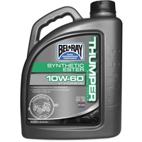 BELRAY THUMPER RACING SYNTHETIC BLEND 4T 10W-60 4L ENGINE OIL