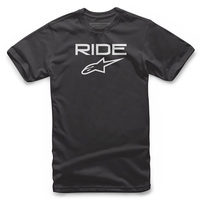 ALPINESTARS RIDE 2.0 BLACK / WHITE MENS TEE