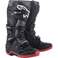 ALPINESTARS 2024 TECH 7 BLACK / GREY / RED BOOTS