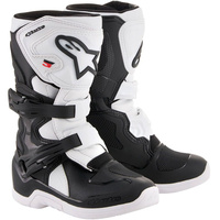 ALPINESTARS 2022 TECH 3S BLACK/WHITE PEEWEE BOOTS