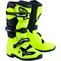 ALPINESTARS 2027 TECH 7S YELLOW / BLACK KIDS BOOTS
