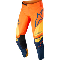 ALPINESTARS 2022 RACER FACTORY ORANGE / NAVY KIDS PANTS