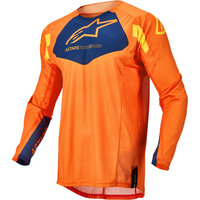 ALPINESTARS 2022 RACER FACTORY ORANGE / NAVY KIDS JERSEY