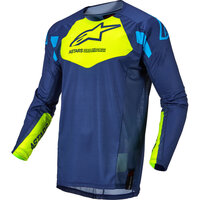 ALPINESTARS 2022 RACER FACTORY NAVY / FLURO KIDS JERSEY