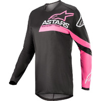 ALPINESTARS 2022 FLUID BLACK / PINK WOMENS JERSEY