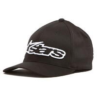 ALPINESTARS BLAZE BLACK / WHITE FLEXFIT HAT