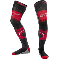 ALPINESTARS RED/BLACK KNEE BRACE SOCKS