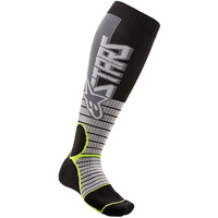 ALPINESTARS MX PRO GREY/FLURO SOCKS