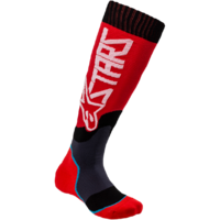 ALPINESTARS MX PLUS-2 RED/BLACK KIDS SOCKS