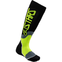 ALPINESTARS MX PLUS-2 BLACK/YELLOW FLUO KIDS SOCKS