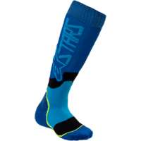 ALPINESTARS MX PLUS-2 CYAN/BLUE KIDS SOCKS