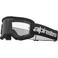 ALPINESTARS VISION 3 WORDMARK BLACK CLEAR GOGGLES