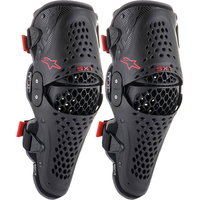 ALPINESTARS SX-1 V2 BLACK/RED KNEE GUARDS