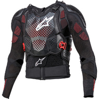 ALPINESTARS 2024 BIONIC TECH V3 BLACK / WHITE / RED BODY ARMOUR JACKET