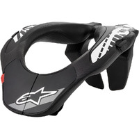ALPINESTARS BLACK / WHITE KIDS NECK BRACE