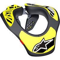 ALPINESTARS BLACK/FLURO KIDS NECK BRACE