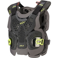 ALPINESTARS A1 PLUS BLACK/FLURO BODY ARMOUR
