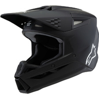 ALPINESTARS 2026 S-M3 MATT BLACK KIDS HELMET