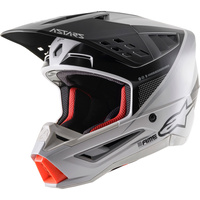 ALPINESTARS 2021 S-M5 RAYON GREY/BLACK HELMET