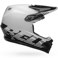 BELL 2022 MOTO-9 MIPS LOUVER BLACK / WHITE KIDS HELMET