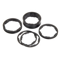 BOX TWO STEM 1"" BLACK SPACER KIT
