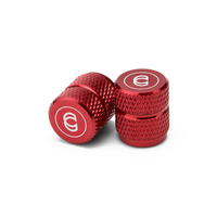 CINEMA ALLOY RED S/V VALVE CAP
