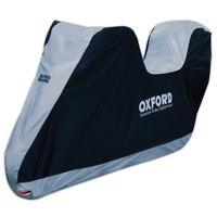 OXFORD AQUATEX MEDIUM MOTORCYCLE COVER WITH TOP BOX