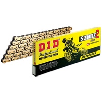 D.I.D 520 DZ2 120L GOLD MOTORCYCLE CHAIN