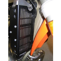 FORCE ACCESSORIES KTM ALL MODELS 125 & UP 08-15 BLACK RADIATOR GUARDS