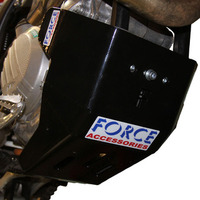 FORCE ACCESSORIES KTM / HUSQVARNA 450 / 500 16-19 BLACK BASH PLATE
