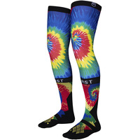 FIST DYE TIE KNEE BRACE SOCKS