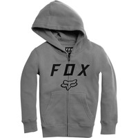 FOX LEGACY MOTH HEATHER GRAPHITE KIDS PULLOVER HOODIE