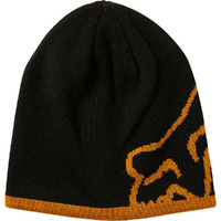 FOX STREAMLINER BLACK / GOLD BEANIE