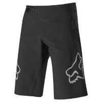 FOX MTB DEFEND BLACK YOUTH SHORTS