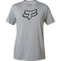 FOX LEGACY FOX HEAD HEATHER GRAPHITE MENS TEE